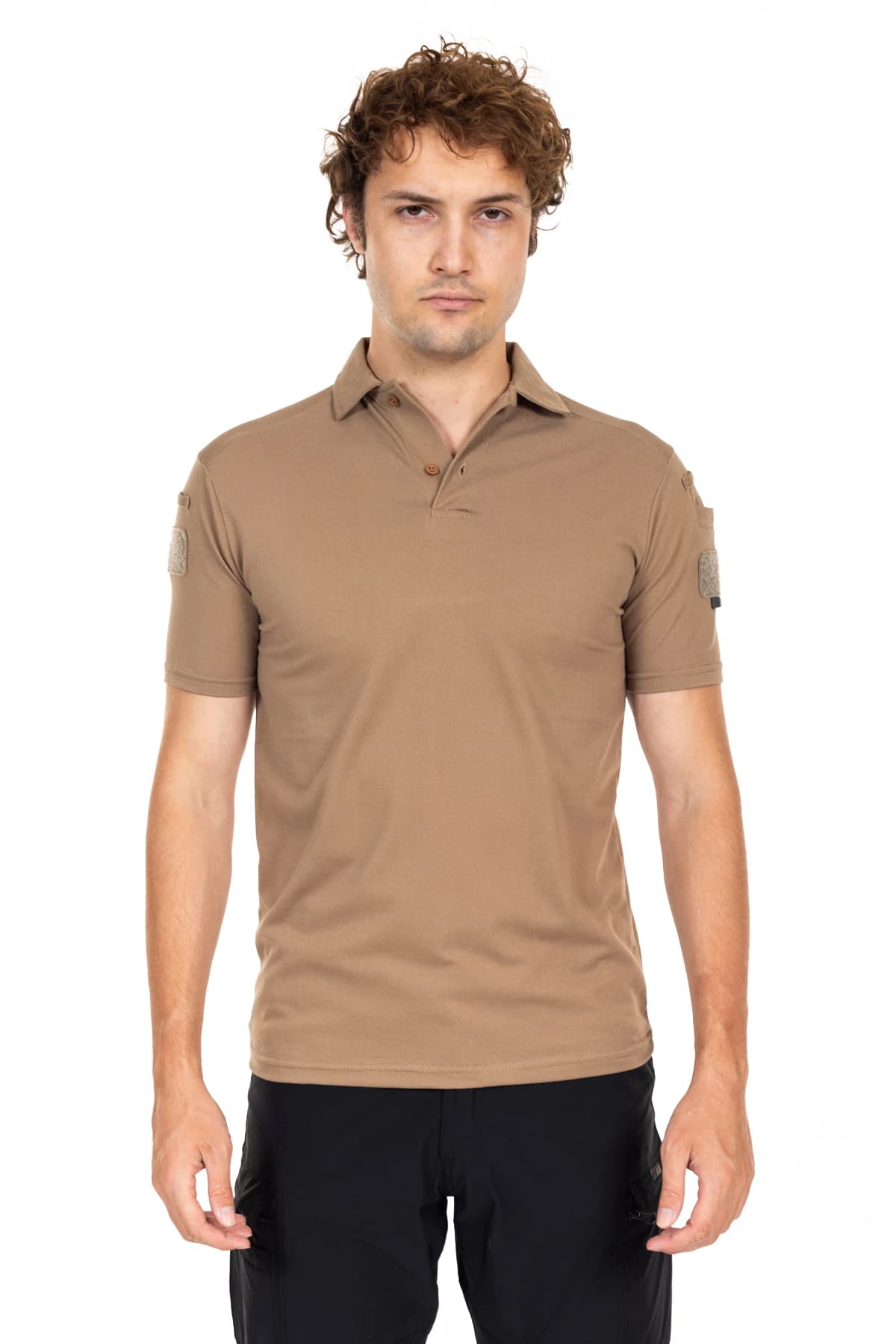 POLO YAKA KISA KOL TAKTIK TISORT ürün görseli